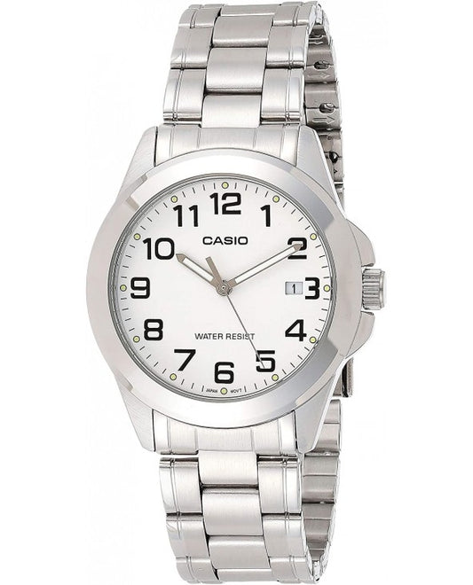 CASIO COLLECTION LADY DATE - WHITE LTP-1215A-7B2DF Date - Armbanduhr 27 mm Weiss