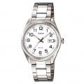 CASIO COLLECTION LADY DATE - WHITE LTP-1302D-7BVDF Date - Armbanduhr 30 mm Weiss ansicht-2
