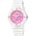 CASIO COLLECTION LADY DIVER - PINK LRW-200H-4CVDF Date - Armbanduhr 34 mm Rosa ansicht-2
