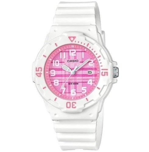 CASIO COLLECTION LADY DIVER - PINK LRW-200H-4CVDF Date - Armbanduhr 34 mm Rosa