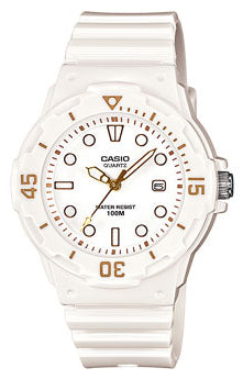 CASIO COLLECTION LADY DIVER - WHITE LRW-200H-7E2 Date - Armbanduhr 34 mm Weiss