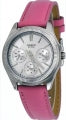 CASIO COLLECTION LADY MULTIFUNCTION LEATHER - SILVER LTP-2088L-4AVDF Day - Date - 24H - Armbanduhr 33.5 mm Silber ansicht-2