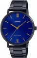 CASIO COLLECTION MINIMAL - BLUE MTP-VT01B-2BUDF Only Time - Armbanduhr 40 mm Schwarz ansicht-2