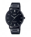 CASIO COLLECTION MINIMAL - FULL BLACK MTP-VT01B-1BUDF Only Time - Armbanduhr 40 mm Schwarz ansicht-2