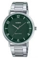 CASIO COLLECTION MINIMAL - GREEN MTP-VT03D-3BDF Only Time - Armbanduhr 40 mm Grün ansicht-2