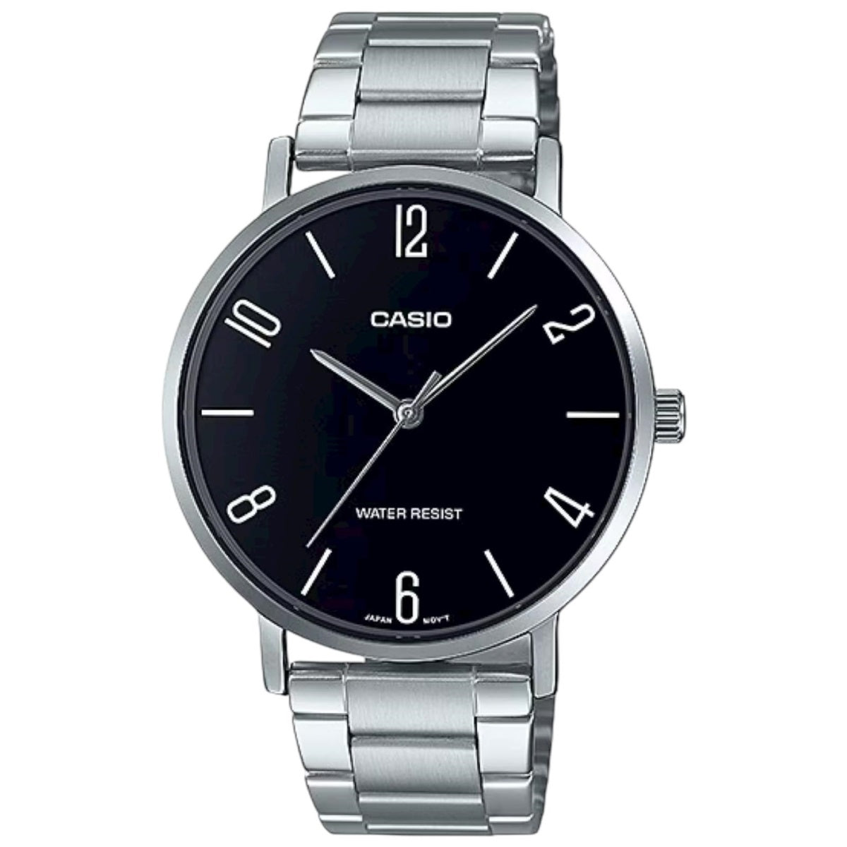 CASIO COLLECTION MINIMAL MTP-VT01D-1B2UDF Only Time - Armbanduhr 40 mm