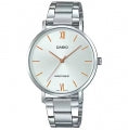 CASIO COLLECTION MINIMAL - SILVER LTP-VT01D-7BUDF Only Time - Armbanduhr 34 mm Silber ansicht-2