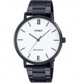 CASIO COLLECTION MINIMAL - WHITE MTP-VT01B-7BUDF Only Time - Armbanduhr 40 mm Schwarz ansicht-2