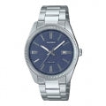 CASIO COLLECTION Mod. DATE - BLUE, MATTE DIAL MTP-1302DA-2A1VDF Date - Armbanduhr 38.5 mm Blau ansicht-2