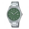 CASIO COLLECTION Mod. DATE - FOREST GREEN, MATTE DIAL MTP-1302DA-3AVDF Date - Armbanduhr 38.5 mm Grün ansicht-2