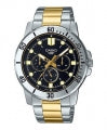 CASIO COLLECTION Mod. DIVER MULTIFUCTION STEEL&GOLD - BLACK MTP-VD300SG-1EUDF Multifunction - Armbanduhr 49 mm Schwarz ansicht-2