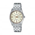 CASIO COLLECTION Mod. LADY DAY & DATE - CHAMPAGNE LTP-1335D-9AVDF Day & Date - Armbanduhr 30 mm ansicht-2