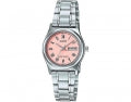 CASIO COLLECTION Mod. LADY DAY&DATE - PINK LTP-V006D-4BUDF Only Time - Armbanduhr 25 mm Rosa ansicht-2
