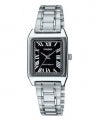 CASIO COLLECTION Mod. LADY TANK, ALLOY - BLACK LTP-V007D-1BUDF Only Time - Armbanduhr 22 mm Schwarz ansicht-2