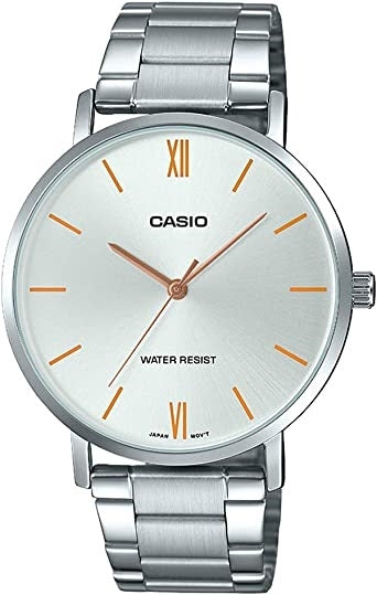 CASIO COLLECTION Mod. MINIMAL - ARGENTÈE MTP-VT01D-7BUDF Only Time - Armbanduhr 40 mm