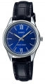 CASIO COLLECTION Mod. ONLY TIME LADY, LEATHER - BLUE LTP-V005L-2BUDF Only Time - Armbanduhr 28 mm Blau ansicht-2