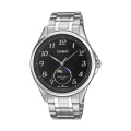 CASIO COLLECTION MOONPHASES - SILVER MTP-M110D-1AVER Moonphase - Armbanduhr 42.5 mm Silber ansicht-2