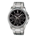 CASIO COLLECTION MULTIFUNCTION CALENDAR - BLACK MTP-1375D-1AVDF Day - Date - 24H - Armbanduhr 42 mm Schwarz ansicht-2