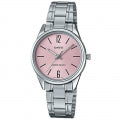 CASIO COLLECTION ONLY TIME LADY - PINK LTP-V005D-4BUDF Only Time - Armbanduhr 28 mm Rosa ansicht-2