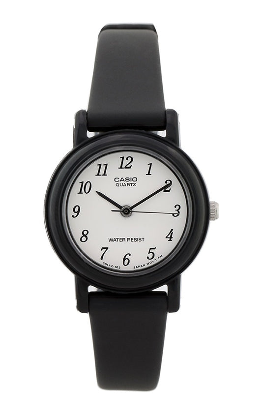 CASIO COLLECTION POP LADY - BLACK LQ-139BMV-1BLDF Only Time - Armbanduhr 25 mm Schwarz