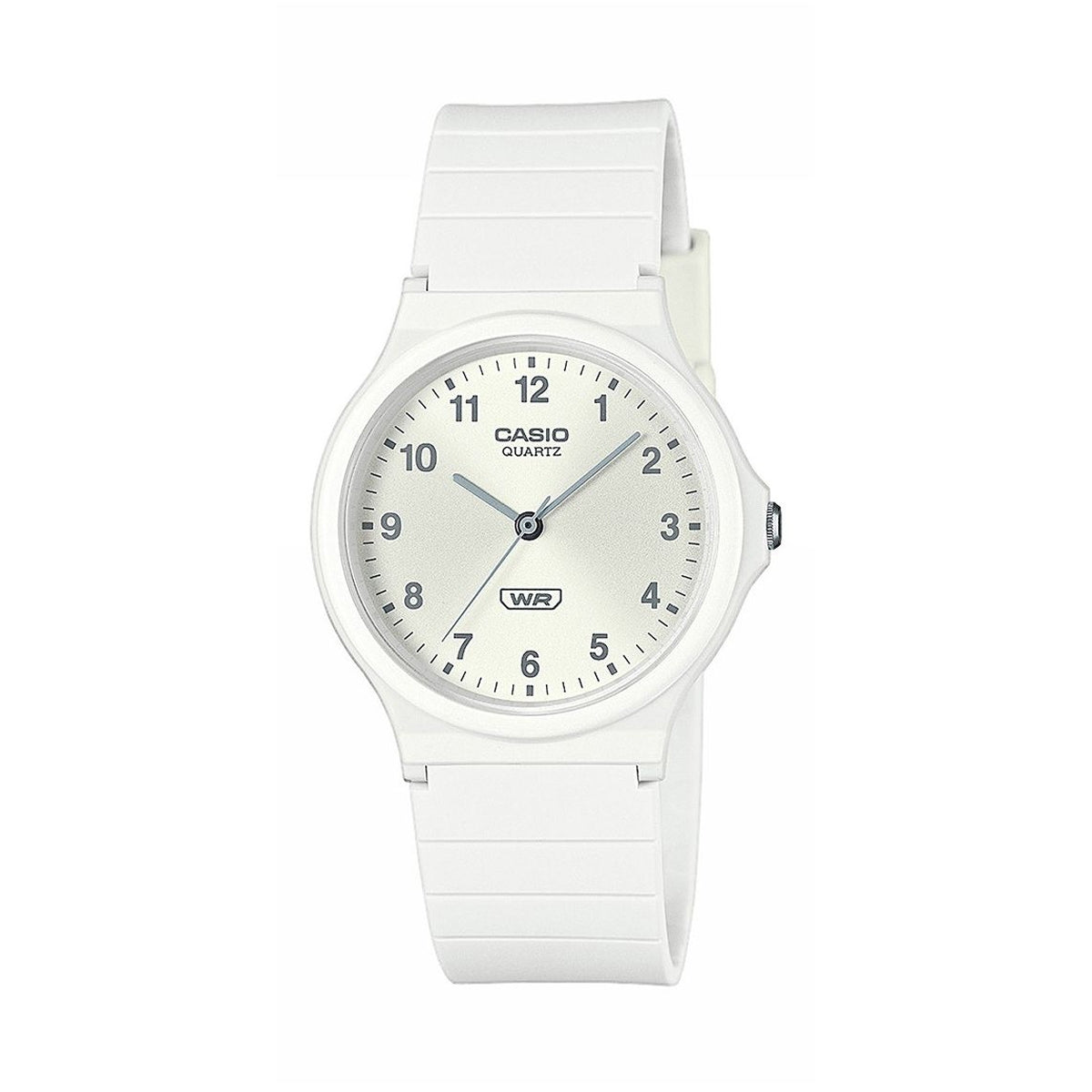CASIO COLLECTION POP - WHITE MQ-24B-7BEF Only Time - Armbanduhr 35 mm Weiss