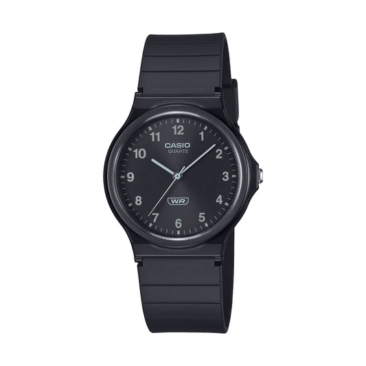 CASIO COLLECTION SERIE POP - BLACK MQ-24B-1BEF Only Time - Armbanduhr 35 mm Schwarz