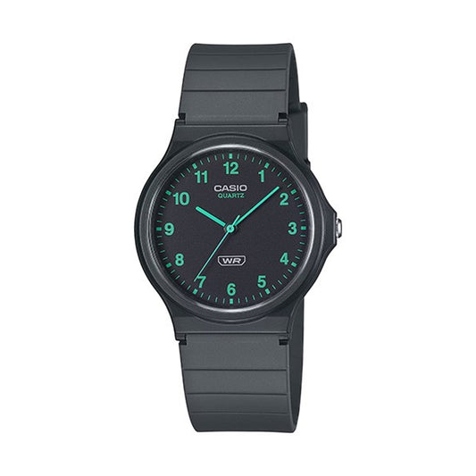 CASIO COLLECTION SERIE POP - BLACK MQ-24B-8BEF Only Time - Armbanduhr 35 mm Schwarz