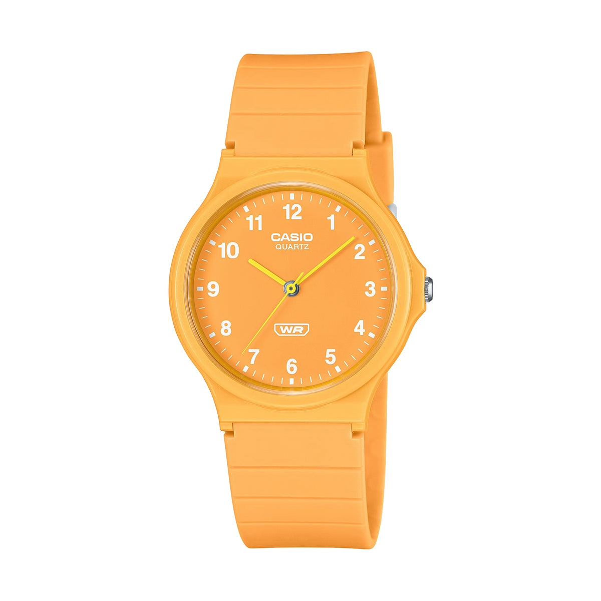 CASIO COLLECTION SERIE POP - ORANGE MQ-24B-9BEF Only Time - Armbanduhr 35 mm