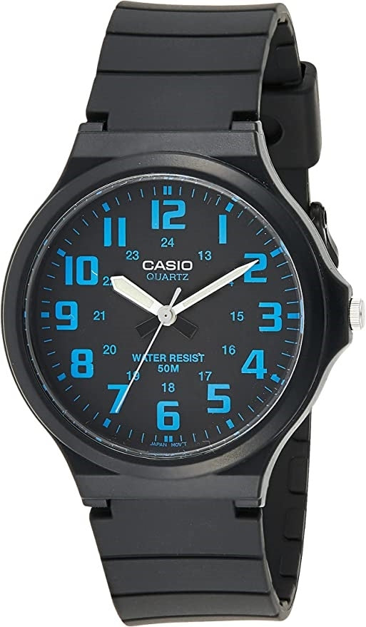 CASIO COLLECTION SIMPLE - BLUE MW-240-2BVDF 24 h. - Armbanduhr 43.5 mm Blau