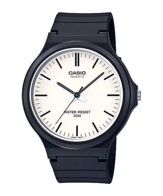 CASIO COLLECTION SIMPLE INDEX - WHITE MW-240-7EVDF Only Time - Armbanduhr 43.5 mm Weiss
