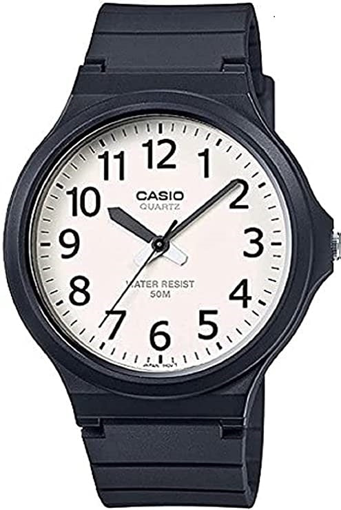 CASIO COLLECTION SIMPLE - WHITE MW-240-7BVDF Only Time - Armbanduhr 43.5 mm Weiss
