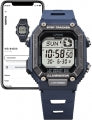 CASIO COLLECTION STEP TRACKER LAP 200 Bluetooth - BLUE WS-B1000-2AVEF Multifunction - Armbanduhr 46 mm Blau ansicht-3
