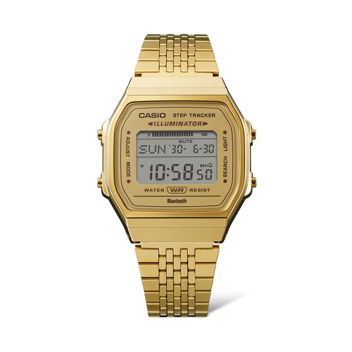 CASIO COLLECTION & VINTAGE ABL-100WEG-9AEF Multifunction Armbanduhr 38 mm Blau – Detailansicht