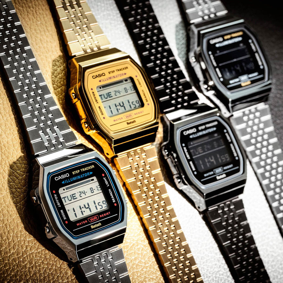 CASIO COLLECTION & VINTAGE ABL-100WEGG-1BEF Quarzuhr Multifunction Schwarz 38 mm Unisex – Detailansicht