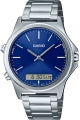 CASIO COLLECTION & VINTAGE ANA-DIGIT ALARM Blue Herren-Armbanduhr 41.5 mm – Seitenansicht