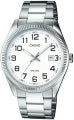 CASIO COLLECTION & VINTAGE DATE WHITE Herrenquarzuhr 38.5 mm weiss – Seitenansicht