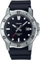 CASIO COLLECTION & VINTAGE DIVER 50M - BLACK MTP-VD01-1EVUDF Herren Quarzuhr schwarz 45 mm – Seitenansicht