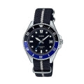 CASIO COLLECTION & VINTAGE Diver Compact 50M Armbanduhr Schwarz 38.5 mm – Seitenansicht