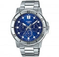 CASIO COLLECTION & VINTAGE DIVER MULTIFUCTION - BLUE MTP-VD300D-2EUDF Day - Date - 24H - Armbanduhr 45 mm Blau ansicht-3