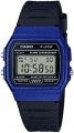 CASIO COLLECTION & VINTAGE F-91 BIO RESIN STRAP - BLUE F-91WM-2ADF Multifunction Armbanduhr 35 mm Blau ansicht-3
