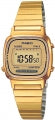 CASIO COLLECTION & VINTAGE ICONIC MINI STEEL - GOLD LA670WEGA-9EF Multifunction Armbanduhr 25 mm Gold ansicht-3
