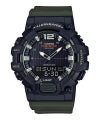 CASIO COLLECTION & VINTAGE ILLUMINATOR Black - Army Green HDC-700-3AVDF Multifunction Armbanduhr 49 mm Schwarz ansicht-3