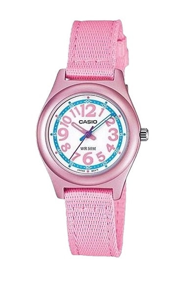 CASIO COLLECTION & VINTAGE KID - PINK LTR-19B-4B1VDF Only Time Armbanduhr 33 mm Rosa