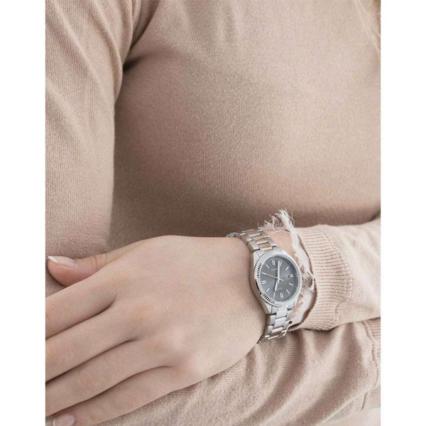 CASIO COLLECTION & VINTAGE LADY DATE BLACK LTP-1302PD-1A1VEG Damen Armbanduhr schwarz 30 mm – Produktansicht