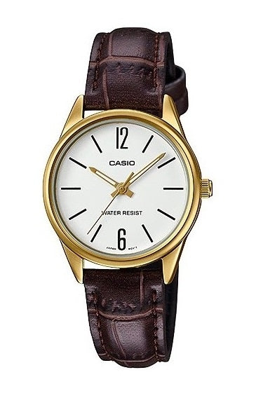 CASIO COLLECTION & VINTAGE LTP-V005GL-7BUDF Only Time Armbanduhr 28 mm Gold