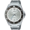 CASIO COLLECTION & VINTAGE MDV-107D-7AVDF Herren Quarzuhr Edelstahl 46 mm – Seitenansicht