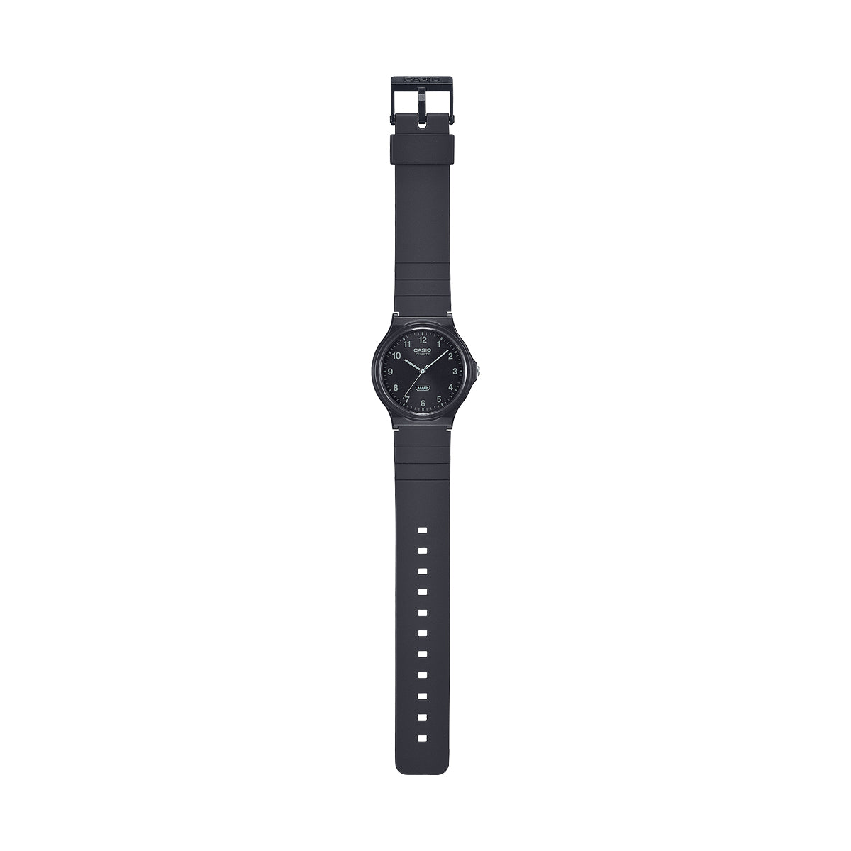 CASIO COLLECTION & VINTAGE MQ-24B-1BEF Only Time Armbanduhr 35 mm Schwarz – Produktansicht