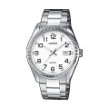CASIO COLLECTION & VINTAGE MTP-1302PD-7BVEF Herren Quarzuhr Weiss 38.5 mm – Seitenansicht