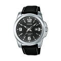 CASIO COLLECTION & VINTAGE MTP-1314PL-8AVEF Analoguhr Armbanduhr 45 mm Schwarz ansicht-3