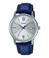 CASIO COLLECTION & VINTAGE MTP-V002L-2B3UDF Date Armbanduhr 37 mm Silber ansicht-3